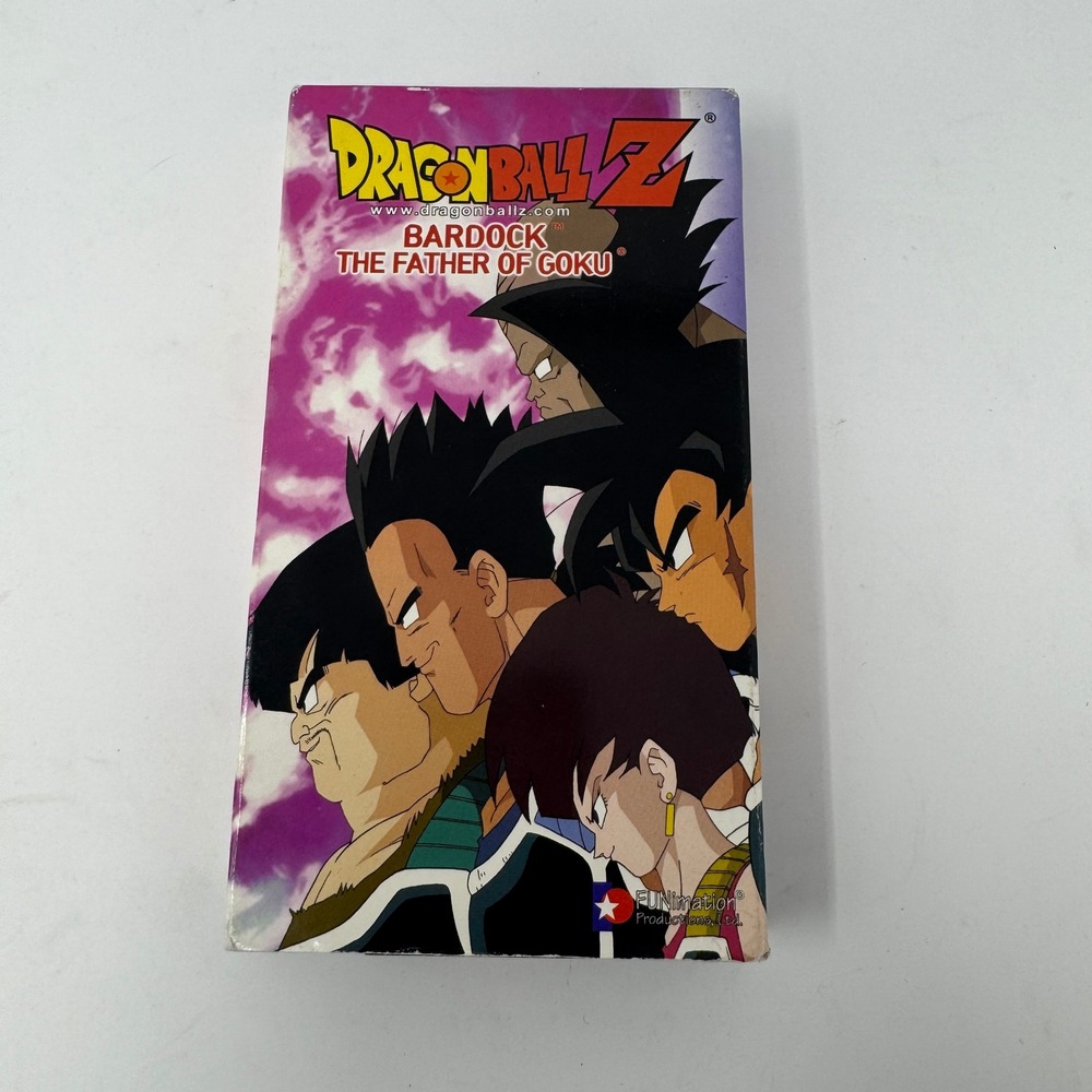 Vintage Dragon Ball Z Bardock The Father of Goku VHS Movie Preowned Anime